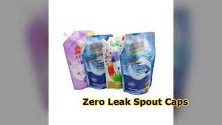 Leak Proof Spout Cap for Flexible Packaging Solutions