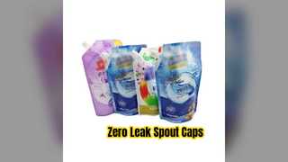 Leak Proof Spout Caps for Flexible Packaging